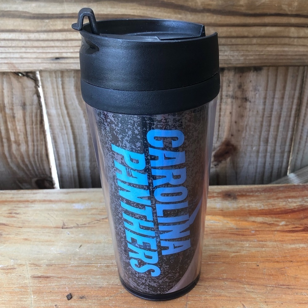 NFL Carolina Panthers Skinny 14oz Travel Tumbler